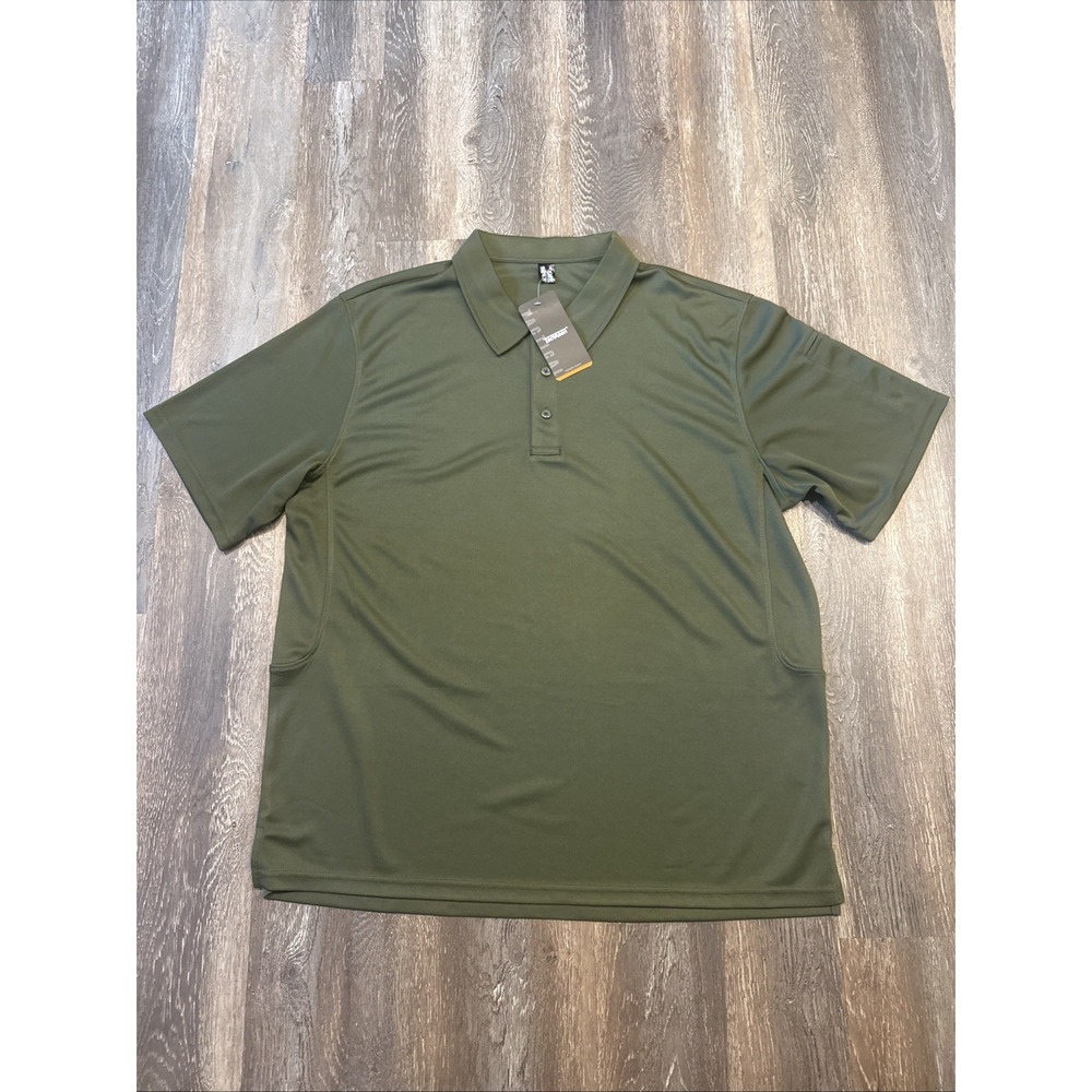 TacVasen Tactical Men's XL Polo Shirt Stylish Sports Green NWT